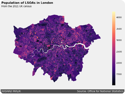 LSOA Analysis project